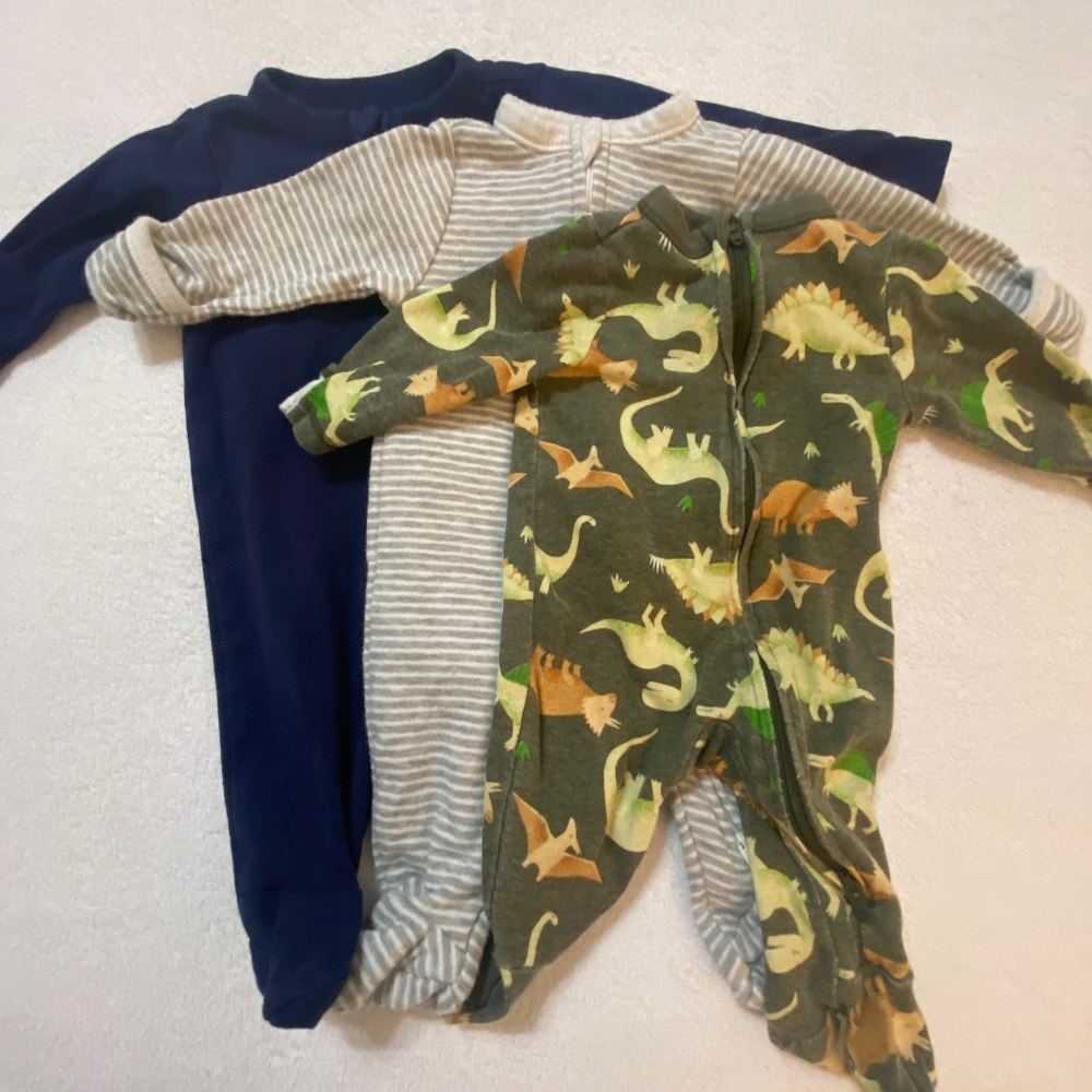 Old Navy Sleep & Play One Pieces, Set of 3